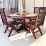 Parker Round Wooden Dining Table Set