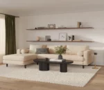 Linton Fabric L Shape Sofa With Lounger - Fabric, L Shaped, Beige Sofa, Cream Sofa, Green Sofa, Grey Sofa, Maroon Sofa - Image 10