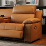 Bruno Premium L Shaped Recliner Sofa With Left Aligned Chaise 1