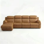 Bruno Premium L Shaped Recliner Sofa With Left Aligned Chaise 7