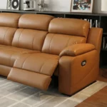 Bruno Premium L Shaped Recliner Sofa With Left Aligned Chaise 9