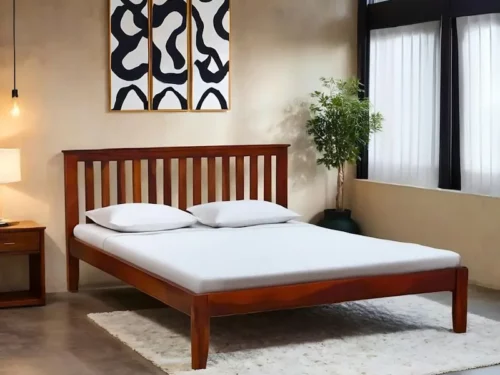 Elvas Queen Bed In Teak No Storage