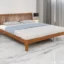 Faro Queen Bed In Mahogany Without Storage