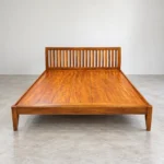 Faro Queen Size Bed In Teak 6