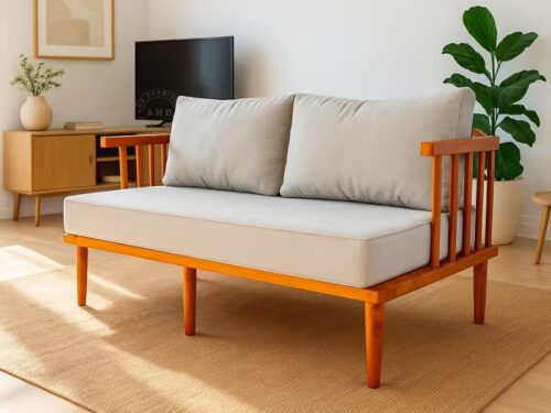 enzo 3 seater teak wood wooden sofa (3)