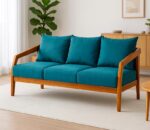 Henry Teak Wood Sofa 3 seater (1)
