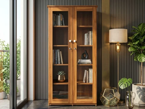Nova Modern Bookshelf In Engineering Wood 1