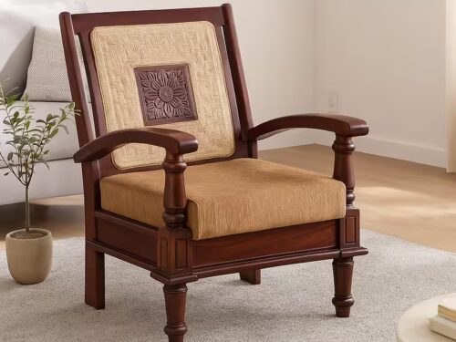 Orchid 1 seater rosewood sofa (2)