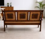Orchid 3 seater rosewood sofa (2)