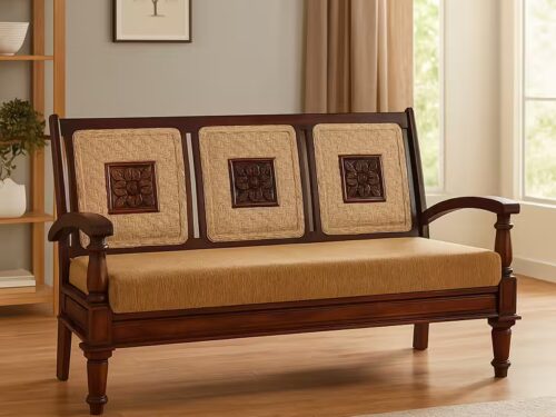 Orchid 3 seater rosewood sofa (2)