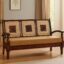 Orchid 3 seater rosewood sofa (2)