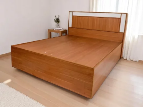 Hydraulic Storage cot In Engineering Wood