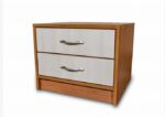 Mini Engineering Wood Bed Side Table - Engineered Wood, With Storage - Image 2
