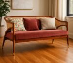 imperial cane rattan teak wood sofa 3 seater - ahd furniture