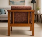 nano 1 seater teak wood sofa sofa (4)