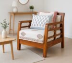 ritz teak wood 1 seater wooden sofa in teak - ahd furniture (3)