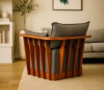 Haven teak wood sofa 1 seater (3)