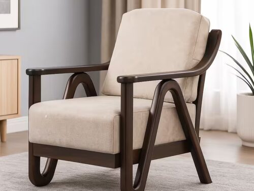 Modern Nest teak wood 1 seater sofa (3)_result