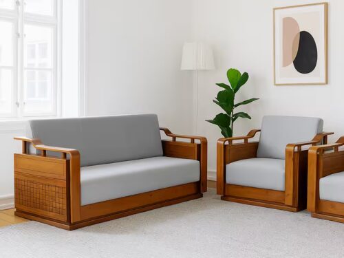 Vista Lounge Teak Wooden sofa set 311