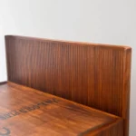 Chelsea King Size Wooden Bed in Teak Wood - Teak Wood, King Size, Without Storage - Image 9