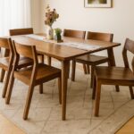 Dima Dining Table With Cadillac Dining Chair In Teak Wood