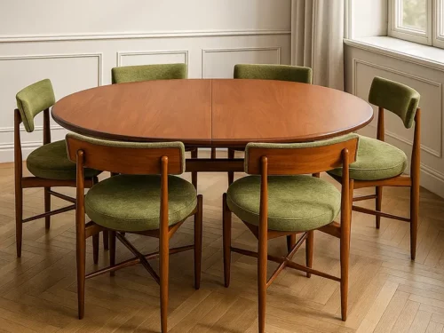 Garry 6 Seater Wooden Dining Table