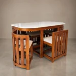 Space Saver Dining Table Set 6
