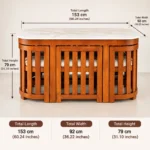 Space Saver Dining Table Set Measurement