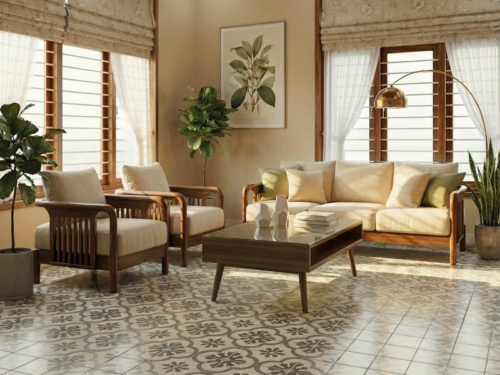 wooden sofa set munich