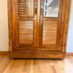 Lucerne 2 Door Wooden Wardrobe In Teak Wood - Teak Wood, Closed Storage - Image 5