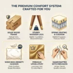 ahd furniture sofa features