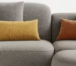 pebble fabric sofa set