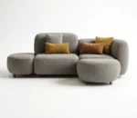 pebble fabric sofa set