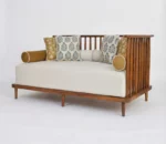Miraa 3 Seater Wooden Sofa In Teak Wood (4)