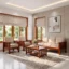Floral Bliss Wooden Sofa Set 311