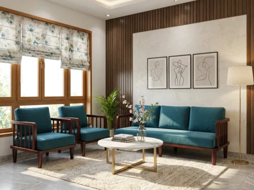 Venza Wooden Sofa Set 311