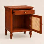 Baikal Bed Side Table Open Shelf